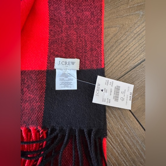 JCREW CLASSIC PLAID SCARF - Picture 7 of 9